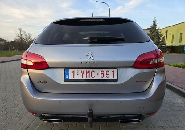 Peugeot 308 cena 44900 przebieg: 174282, rok produkcji 2016 z Płock małe 781